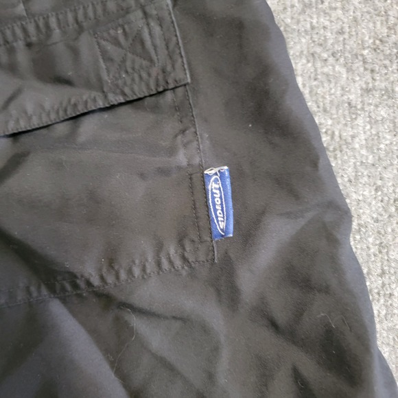 Sideout Shorts Women Large Black Gray Swim Trunks‎ Boardshorts 90s Athletic - Picture 9 of 13